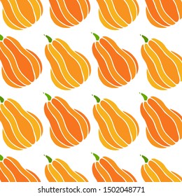 Vegetable Hand Drawn Vector Background