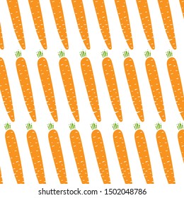 Vegetable Hand Drawn Vector Background
