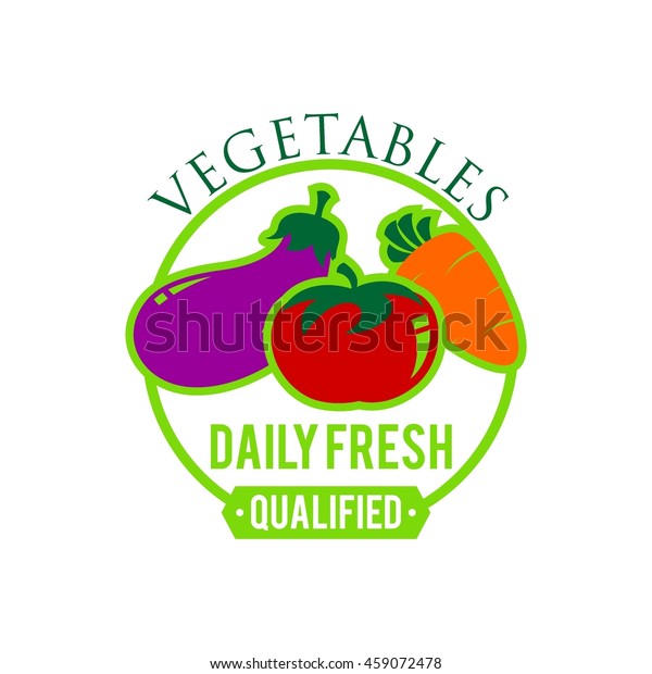 Vegetable Healthy Food Logo Template Miscellaneous Food And