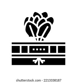 vegetable hydroponics water irrigation glyph icon vector. vegetable hydroponics water irrigation sign. isolated symbol illustration
