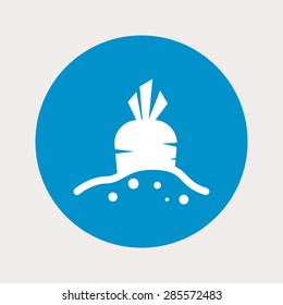 Vegetable icon. 