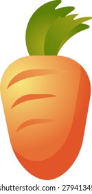 icono vegetal, ilustración de estilo chubby squarish
