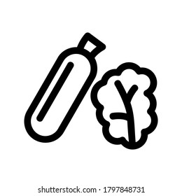 vegetable icon or logo isolated sign symbol vector illustration - high quality black style vector icons

