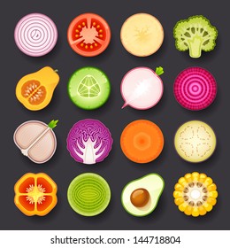 Vegetable Icon Set