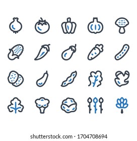  Pflanzensymbole - (Blue Series)