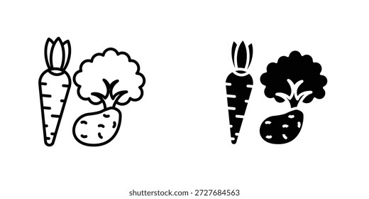 ícone vegetal símbolo logotipo elemento gráfico de design. EPS10