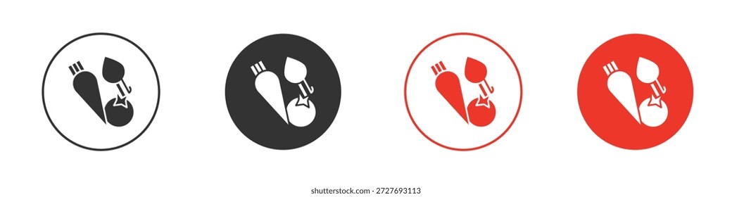 Símbolo de icono vegetal. Diseño simple y plano para Web o App móvil. Logotipo de Ilustración vectorial mínima.
