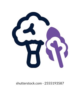 vegetable icon. vector dual tone icon for your website, mobile, presentation, and logo design.