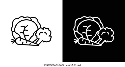 Vegetable icon vector illustration EPS