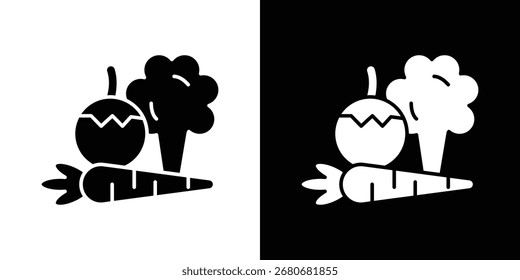 Vector de icono vegetal, símbolo, ilustraciones de logotipo