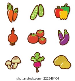 vegetable icons 1