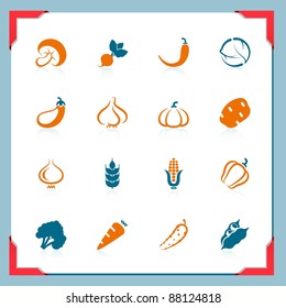 Vegetable icons