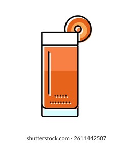vegetable juice drink color icon vector. vegetable juice drink sign. isolated symbol illustration