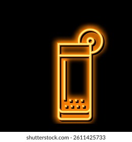 vegetable juice drink neon light sign vector. vegetable juice drink illustration