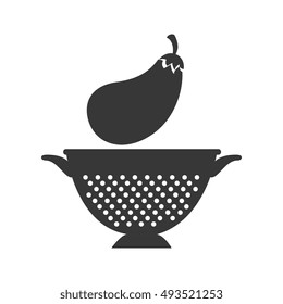 vegetable and kitchen colander