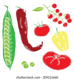 Vegetable label 