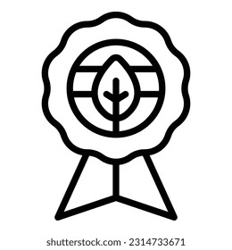 Vegetable milk emblem icon outline vector. Vegan drink. Food oat