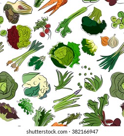Vegetable pattern