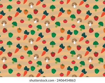 vegetable pattern, background, for design backgrounds, prints and various designs