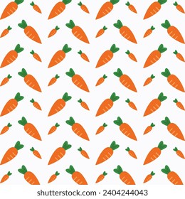 Vegetable pattern design colorful abstract vector illustration background