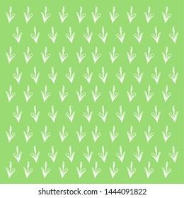 Vegetable pattern, nature. Green color range. Vector graphics.