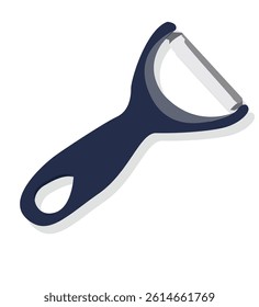 
Vegetable peeler,.Knife for cleaning vegetables vector 