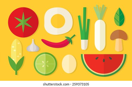 Vegetable Set 02
