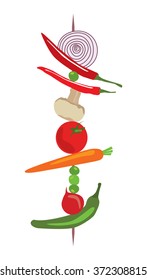 Vegetable Skewer