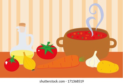 Vegetable soup