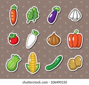 vegetable stickers
