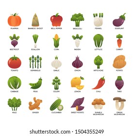 Vegetable , Thin Line and Pixel Perfect Icons