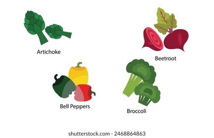 Vegetable Vector And Illustration Collection.