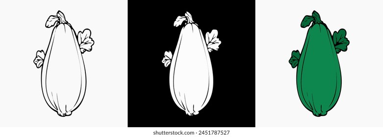 Silueta de Vector vegetal, ilustración vegana, contorno vegetariano, gráfico de minimalismo orgánico de granja.