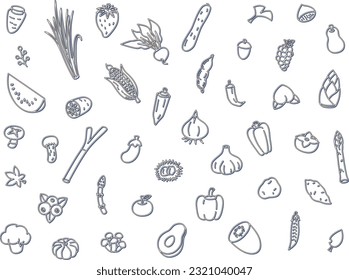 vegetable wallpaper color illustration color shadow blue
