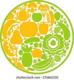 Vegetable Yin Yang