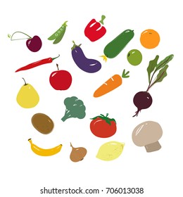 vegetables ans fruit