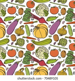 Vegetables background