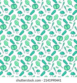 Vegetables Background Seamless Pattern for your business or merchandise