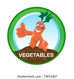 Vegetables Badge