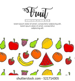 Vegetables banner background