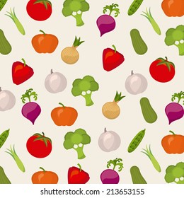 vegetables design  over white  background vector illustration