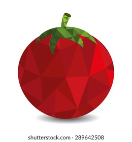 Vegetables design over white background, vector illustration.