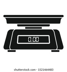 measure food , food scale , meat scale Icon Vector For Web, Presentation,  Logo, Infographic , Butcher, chef, cooking 3808396 Vector Art at Vecteezy