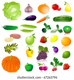 Vegetables and fruit