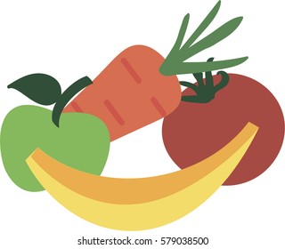 Vegetables and fruits