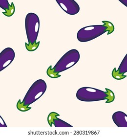 vegetables and fruits , cartoon seamless pattern background