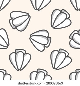 vegetables and fruits , cartoon seamless pattern background