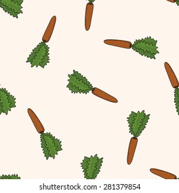 vegetables and fruits , cartoon seamless pattern background