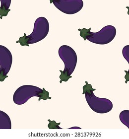 vegetables and fruits , cartoon seamless pattern background