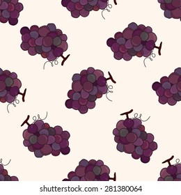 vegetables and fruits , cartoon seamless pattern background